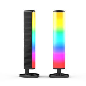 Barra de Luz LED RGB Inteligente con Bluetooth y App - Iluminación Ambiental con Ritmo Musical para Gaming, TV y Decoración