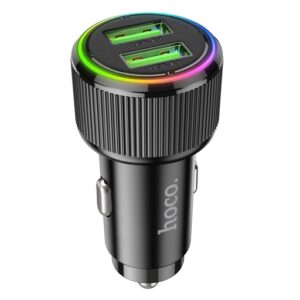 CARGADOR DE AUTO 2 USB HOCO NZ14 36W