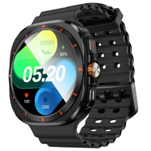 Smartwatch Hoco Y29 Inteligente, recibe llamadas, bluetooh, modo deportivo, sport, heart rate Negro