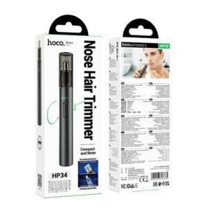 Hoco HP34 Recortadora Inalámbrica Recargable para Nariz, Orejas y Cejas