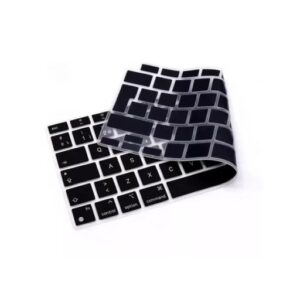 Protector Teclado MacBook Silicón Negro Español Ñ (AIR 13.6" A2681 (M2)/ A3113 (M3) / A3240(M4)/ A3449（M5）) (AIR 13.6" A2681 (M2)/ A3113 (M3) / A3240(M4)/ A3449（M5）) -