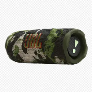 Bocina Bluetooth Portátil JBL Flip 7 Original - Squad (Camuflaje/Camo) | Sonido JBL Pro con AI Sound Boost, IP68 Impermeable/Antigolpes, hasta 16h, Auracast, USB‑C