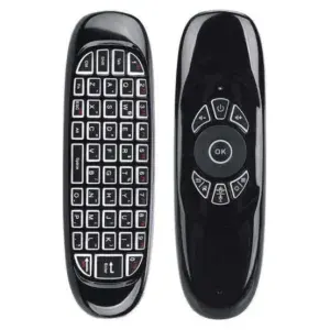 Mini Teclado Inalámbrico Air Mouse RGB con Giroscopio para Smart TV y TV Box
