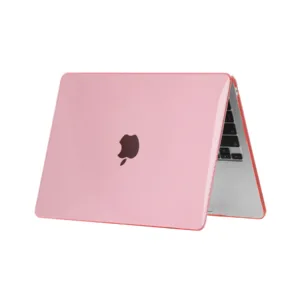 Funda Protectora para MacBook - Case Cover Transparente Antigolpes Compatible con Todos los Modelos Air y Pro - ROSADO, A1932/A2179/A2337