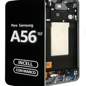 Pantalla Samsung Galaxy A56 Incell Con Marco Negro Hunluv - Incluye Instalación