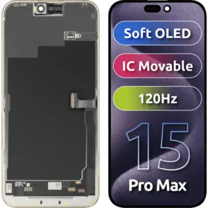 Pantalla iPhone 15 Pro Max Soft OLED Diagnostico - Incluye Instalación