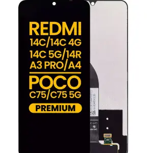 Pantalla Redmi 14C Sin Marco - Incluye Instalación
