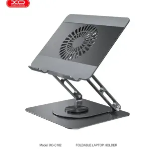 Soporte para Laptop XO-C182 Might Metálico Giratorio - Base Ajustable para Notebook