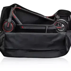 Bolsa de almacenamiento portátil para patineta eléctrica, bolsa de transporte para patineta grande, impermeable, para adultos, con correa para el hombro