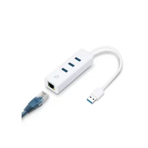 USB 3.0 3-PORT HUB AND ETHERNET
