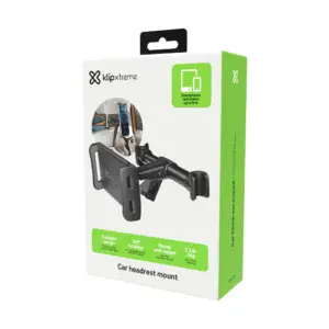 Soporte para teléfono y tablet en reposacabezas de carro KlipXtreme KMH-250