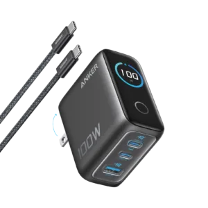 Anker Charger 100W 3 Ports Smart Display JOffline