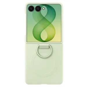 ESTUCHE GALAXY Z FLIP8 SILICONE MAGNETICO VERDE LIMON SAMSUNG