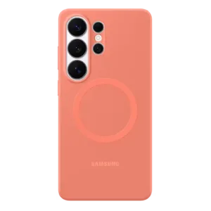 ESTUCHE SILICONE ROJO CORAL S26 ULTRA SAMSUNG