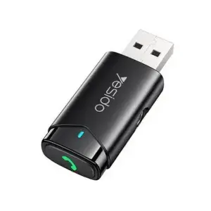 Transmisor y Receptor USB Inalámbrico Bluetooth 5.0 Auxiliar Yesido - Modelo YAU40