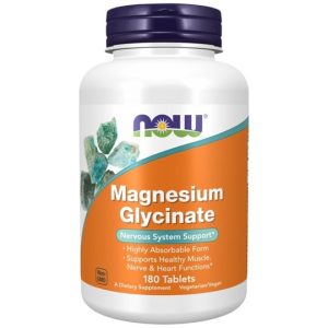 Now Foods Magnesium Glycinate 1000mg 180 ταμπλέτες
