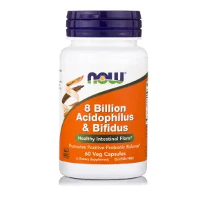 Now Foods Acidophilus / Bifidus 8 Billion(Refr.) 60 Vcaps
