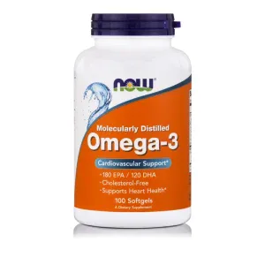 Now Foods Omega-3 100 Softgels
