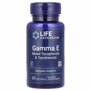 Life Extension Gamma E Mixed Tocopherols X 60 Softgels