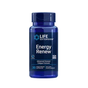 Life Extension Energy Renew (Ribogen Oak Extract) X 30 Veg. Caps