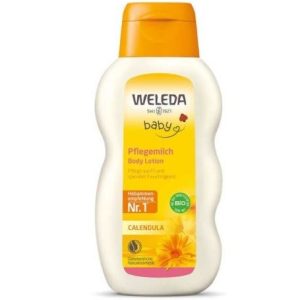 Weleda Baby Γαλάκτωμα σώματος καλέντουλας για μωρά και παιδιά 200ml