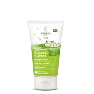 Weleda Kids Παιδικό Αφρόλουτρο & Σαμπουάν 2 σε 1 με Άρωμα Δροσερό Μοσχολέμονο 150ml