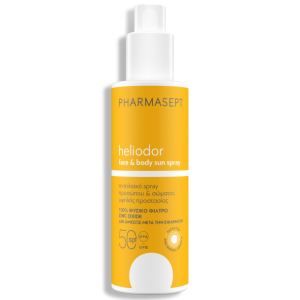Pharmasept Heliodor Αντηλιακό Spray Προσώπου & Σώματος SPF50 165g