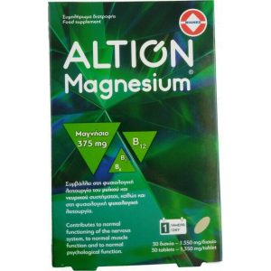 Altion Magnesium 375mg x 30tabs