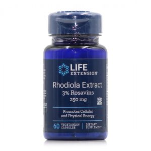 Life Extension Rhodiola Extract 250Mg X 60 Veg. Caps