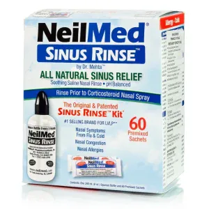 NeilMed Sinus Rinse Original Kit Συσκευή + 60 φακελάκια