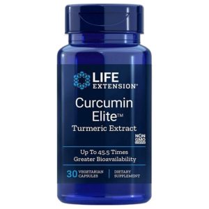 Life Extension Curcumin Elite Turmeric Extract X 60 Veg. Caps