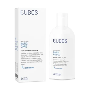 Eubos Liquid Blue Καθαρισμός Προσώπου & Σώματος Χωρίς Άρωμα 200 ml