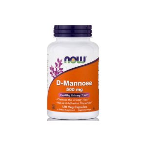 Now Foods D-Mannose 500mg x120 veg.caps
