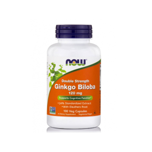 Now Foods Ginkgo Biloba 120mg x 100 veg.caps
