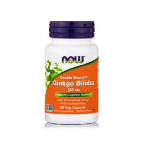 Now Foods Ginkgo Biloba 120mg x 50 veg.caps