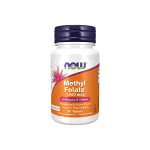 Now Foods Methyl Folate 1000mcg 90 Tabs
