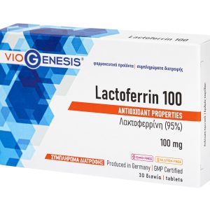 Viogenesis Lactoferrin 100  x 30 Tabs
