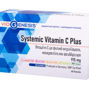 Viogenesis Vitamin C Systemic Plus 60 Tabs