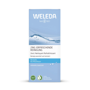 Weleda 2 Σε 1 Γαλάκτωμα Καθαρισμού & Τονωτική Λοσίον με Εκχύλισμα Αμαμελίδας 100ml