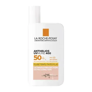 La Roche Posay Anthelios UV MUNE 400 Tinted Fluid SPF50+ Αντηλιακό Γαλάκτωμα Προσώπου με Χρώμα 50ml