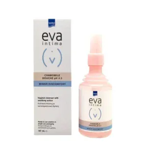 Intermed Eva Intima Chamomile Douche pH 4.2 Κολπική Πλύση με Χαμομήλι για Άμεσο Καθαρισμό 147ml