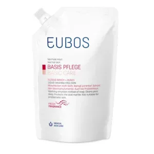Eubos Liquid Washing Emulsion Red Υγρό Καθαρισμού Σώματος & Προσώπου Ανταλλακτικό 400ml