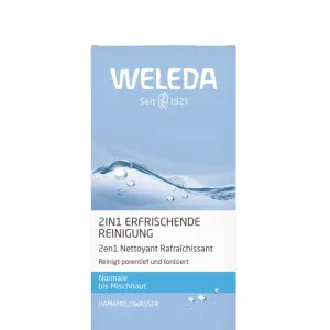 Weleda 2 Σε 1 Γαλάκτωμα Καθαρισμού & Τονωτική Λοσίον με Εκχύλισμα Αμαμελίδας 100ml