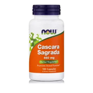 Now Foods Cascara Sagrada 450mg 100caps