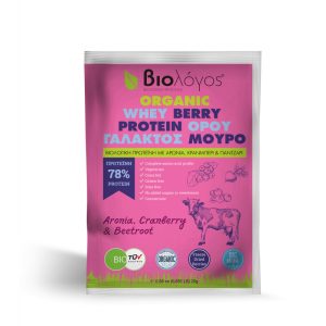 Βιολόγος Πρωτεΐνη Whey Ορού Γάλακτος Berry - 78% 25g