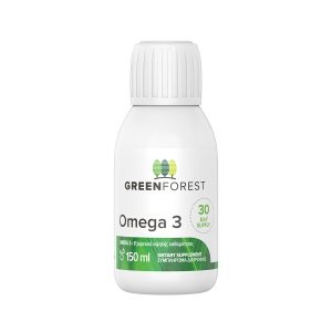 Green Forrest Omega 3 - Lemon Flavor - (Epa 320mg + Dha 440mg At 5ml) - Adult - 150 ml