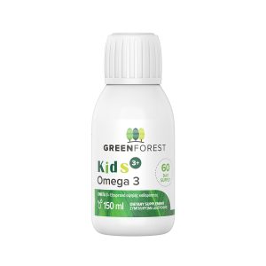 Green Forrest Omega 3 - Lemon Flavor - (Epa 160mg + Dha 220mg At 2.5ml) - Kids - 150 ml