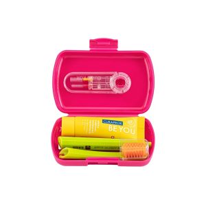 Curaprox Travel Set Φούξια (Οδοντόκρεμα - Μεσοδόντια - Οδοντόβουρτσα) - Be You 10ml