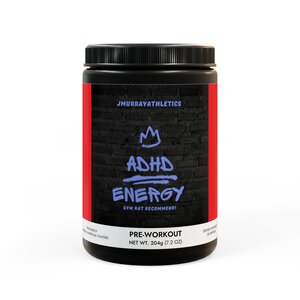 "ADHD Energy" Pre-Workout Supplement, Fruit Punch (204g, 7.1oz)