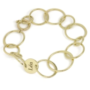 armband van omgesmolten goud